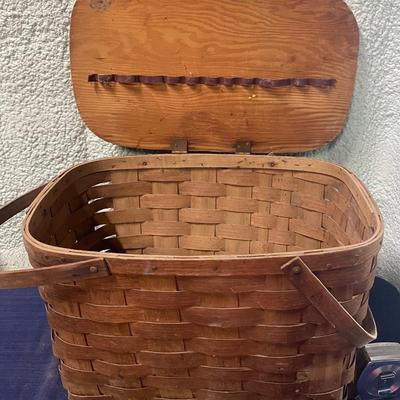 Vintage Picnic Basket