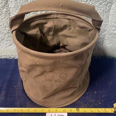 Vintage 1943 US Canvas Water Bag