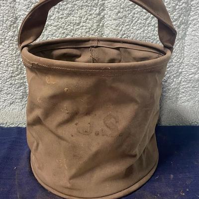 Vintage 1943 US Canvas Water Bag