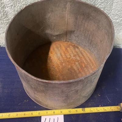 Vintage Heavy Bucket