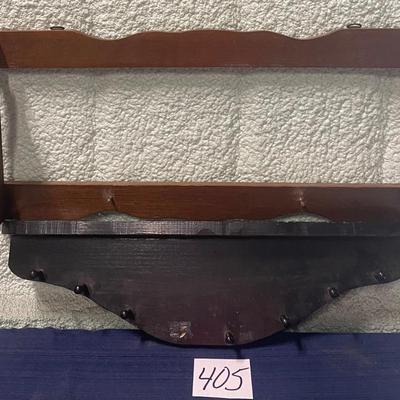 Vintage Shelf and Gun Rack
