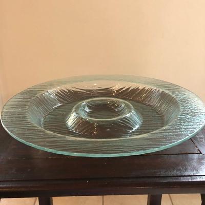 Large chip and dip tray.(new in box)