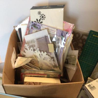 1145 Card Making Lot Supplies & Books