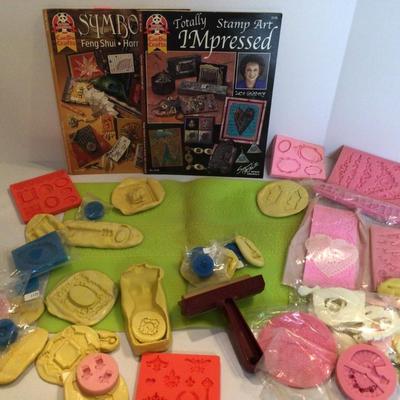 1136 Silicon Stamp Art Lot