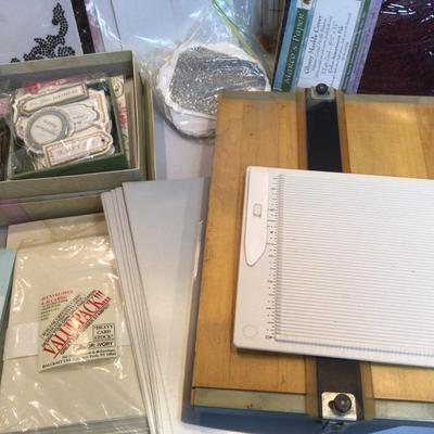 1135 Card Making Lot Instructional Items