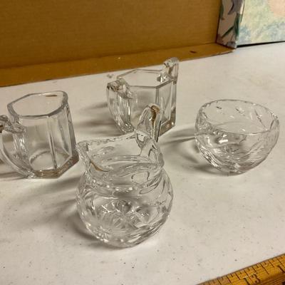 Vintage Cream And Sugar Bowls