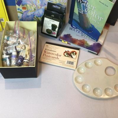 1122 Watercolor Artist Lot