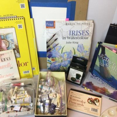 1122 Watercolor Artist Lot