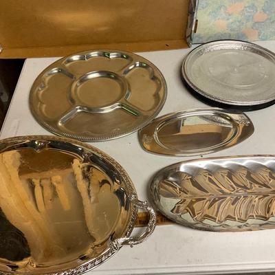 Lot Of Serving Trays