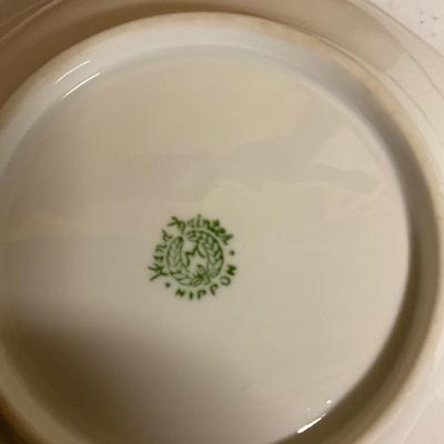 Antique Chinese Dishes And Vintage Nippon Dish.