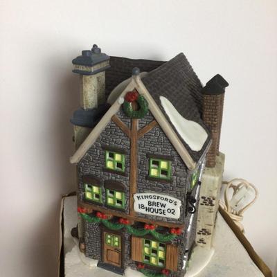 1111 Dep. 56 Christmas Holiday Houses Lot of 4