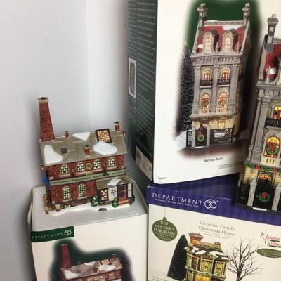 1110 Dept. 56 Christmas Village Houses Lot