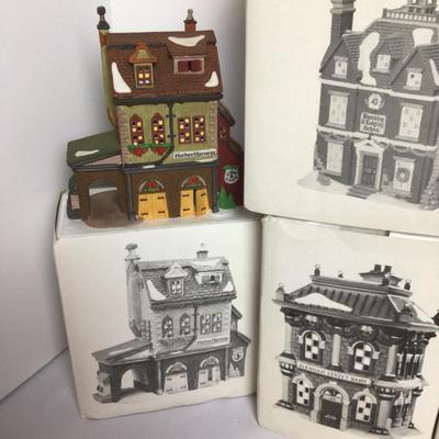 1109 Dept. 56 Heritage Collection Lot of 4 Houses