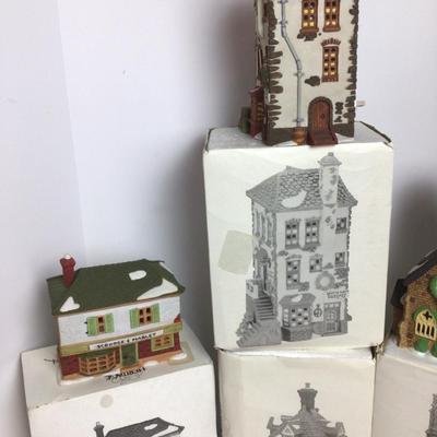 1108 Department 56 Dickens Houses Lot of 4