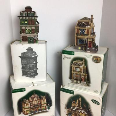 1107 Dept. 56 Dickens House Lot of 4