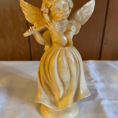 Italian A Santorini Angel with Flute