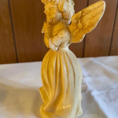 Italian A Santorini Angel with Flute