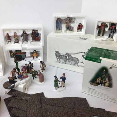 Dept. 56 Figures-Christmas Carol, Dickens Village, Victorian Village