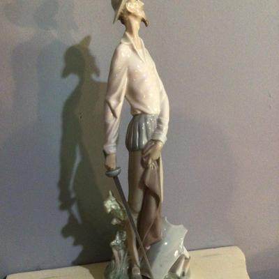 1101 Lladro Don Quixote Standing Up