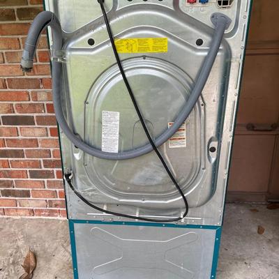 Electrolux "Turquoise Sky" 27" Front Loading Washer w/base