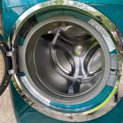 Electrolux "Turquoise Sky" 27" Front Loading Washer w/base