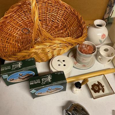 Basket And Bathroom