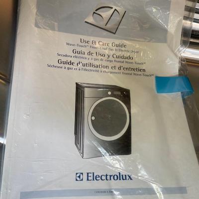 Electrolux "Turquoise Sky" Front Loading Dryer w/base