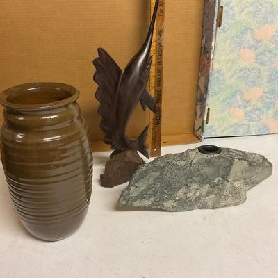 Swordfish, Vase And Art