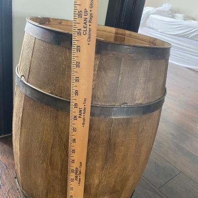 Antique/Vintage Wood Barrel