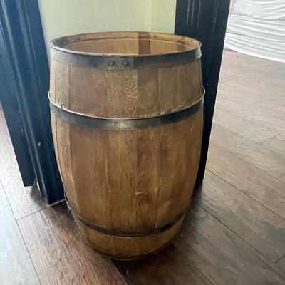 Antique/Vintage Wood Barrel