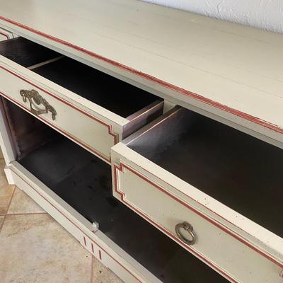 Converted Wood Console