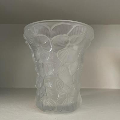 Glass vase