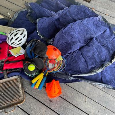 Sporting goods lot