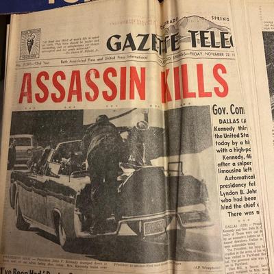 Historical News From Greeley Tribune And 1976 Calendar