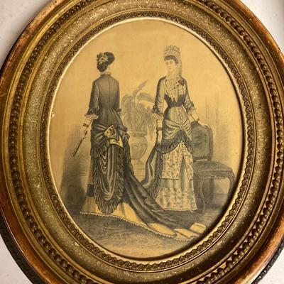 Antique Frames And Pictures
