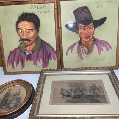 Antique Frames And Pictures
