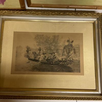Antique Frames And Pictures