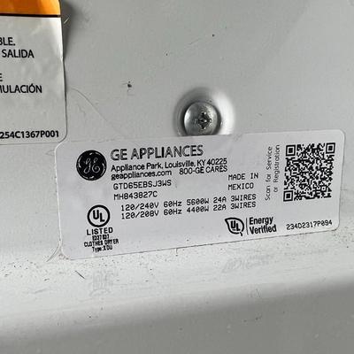 GE Washer and Electric Dryer Matched Pair
