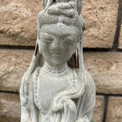 Mystic Buddhist Bodhisattva Religious Icon Garden Figurine Statue