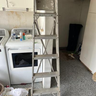 Used Metal Home Improvement Ladder