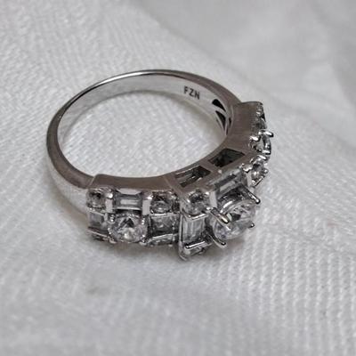 925 CZ Ring Size 7.5