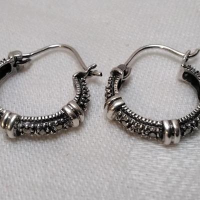 Marcasite 925 Earrings