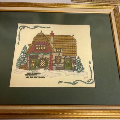 Three Needle Point Pictures
