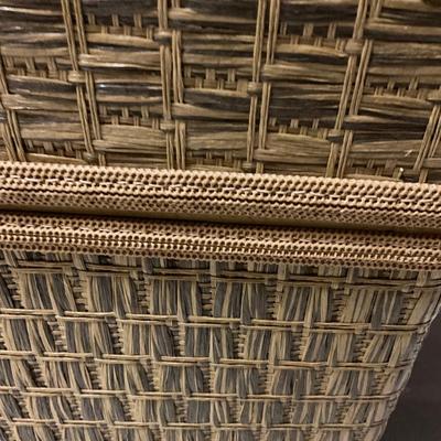 Vintage Woven Chest.