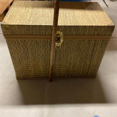 Vintage Woven Chest.