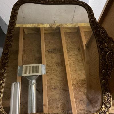Rose Trim Frame Antique Mirror 28â€x 20â€