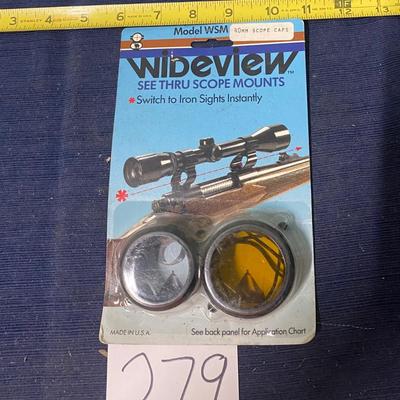 Wideview See Thru Scope Mounts