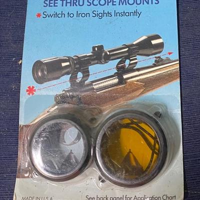 Wideview See Thru Scope Mounts