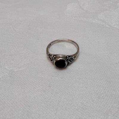 NF Green Enamel 925 Ring Size 8