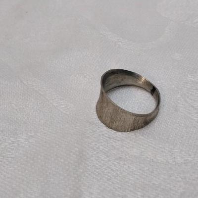 950 Silver Ring Size 7